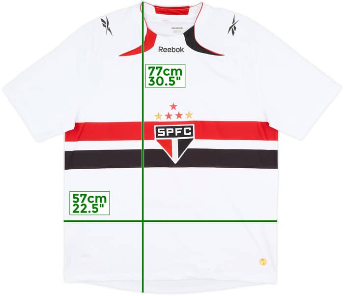 2010 Sao Paulo Home Shirt #10 - 9/10 - (L)