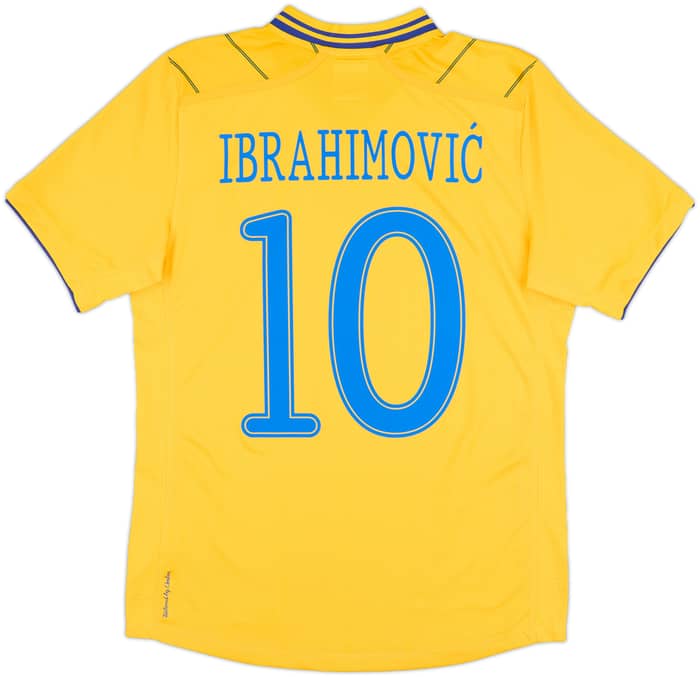2012-13 Sweden Home Shirt Ibrahimovic #10 - 10/10 - (S)