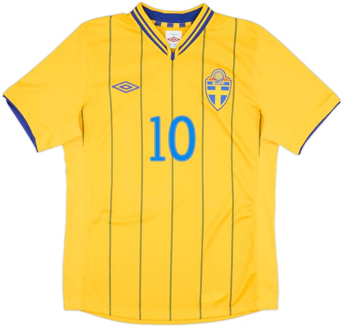 2012-13 Sweden Home Shirt Ibrahimovic #10 - 10/10 - (S)