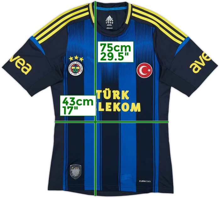2012-13 Fenerbahce Third Shirt - 7/10 - (S)