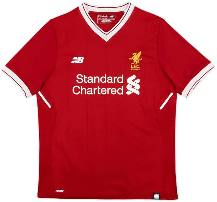 2017-18 Liverpool 125 Years Home Shirt M.Salah #11 - 8/10 - (XL.Boys)