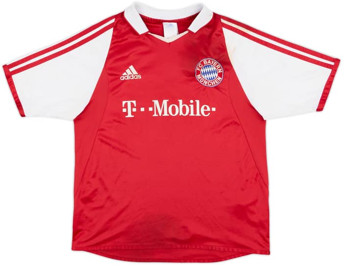 2003-04 Bayern Munich Home Shirt - 5/10 - (XL.Boys)