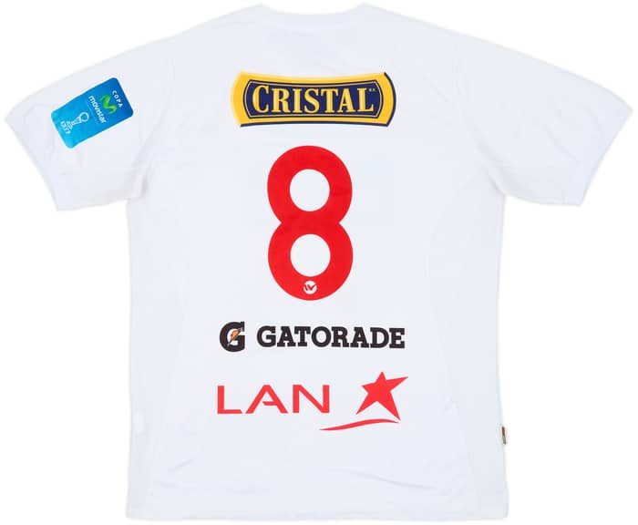 2013 Juan Aurich Away Shirt #8 - 7/10 - (L)