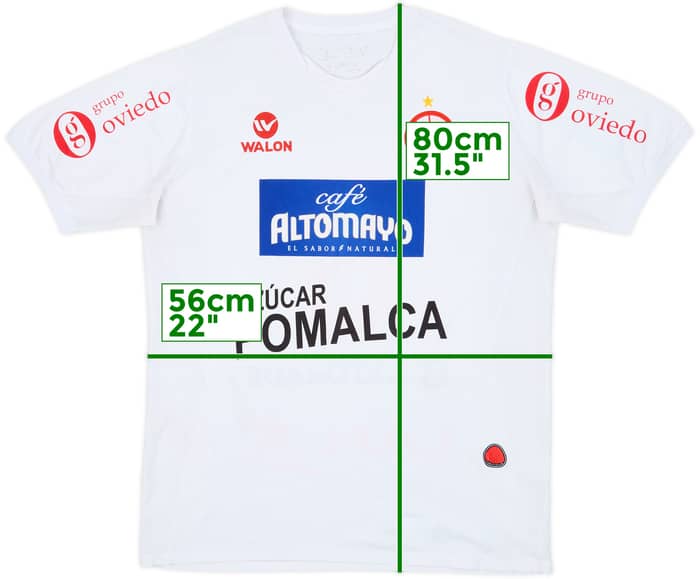 2013 Juan Aurich Away Shirt #8 - 7/10 - (L)