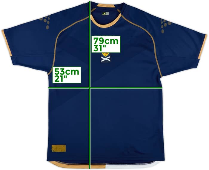 2007-08 Scotland Home Shirt - 5/10 - (L)