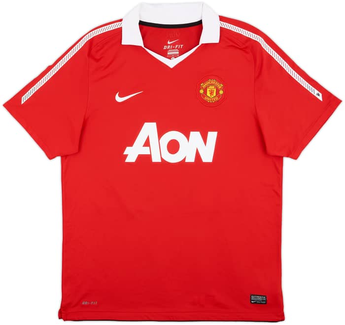 2010-11 Manchester United Home Shirt Rooney #10 - 8/10 - (L)