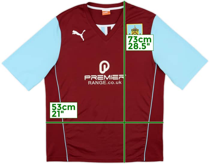 2013-14 Burnley Home Shirt - 7/10 - (L)