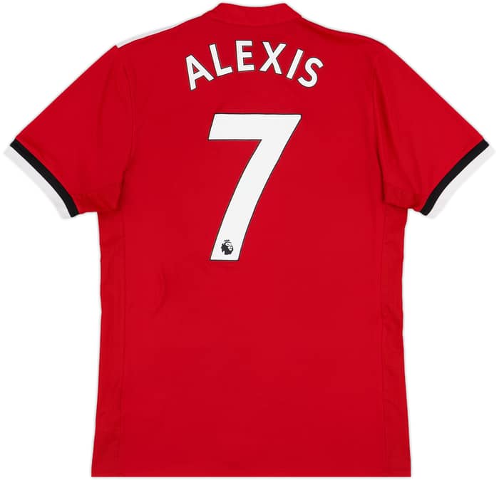 2017-18 Manchester United Home Shirt Alexis #7 - 8/10 - (S)