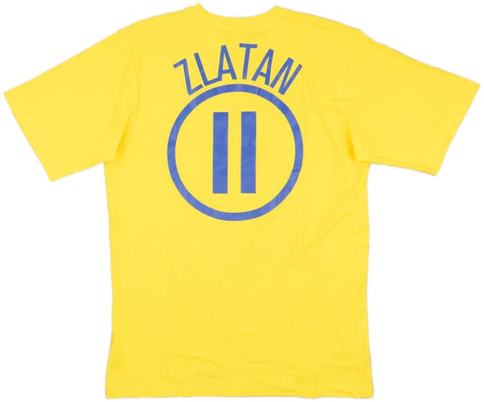 2004-05 Sweden Nike Cotton Tee Zlatan #11 (M)