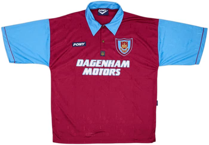 1995-97 West Ham Centenary Home Shirt Lampard #26 - 8/10 - (XL)