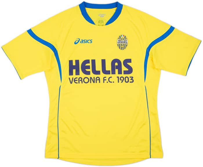2009-10 Hellas Verona Asics Training Shirt - 7/10 - (S)