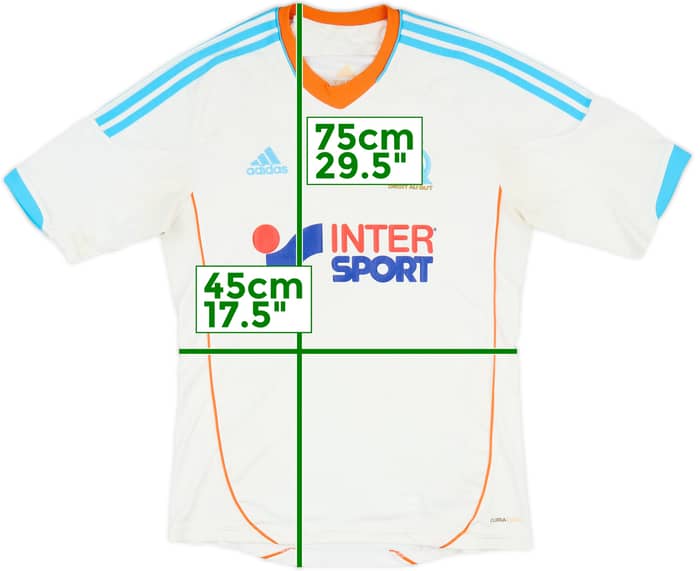 2012-13 Olympique Marseille Home Shirt - 5/10 - (S)