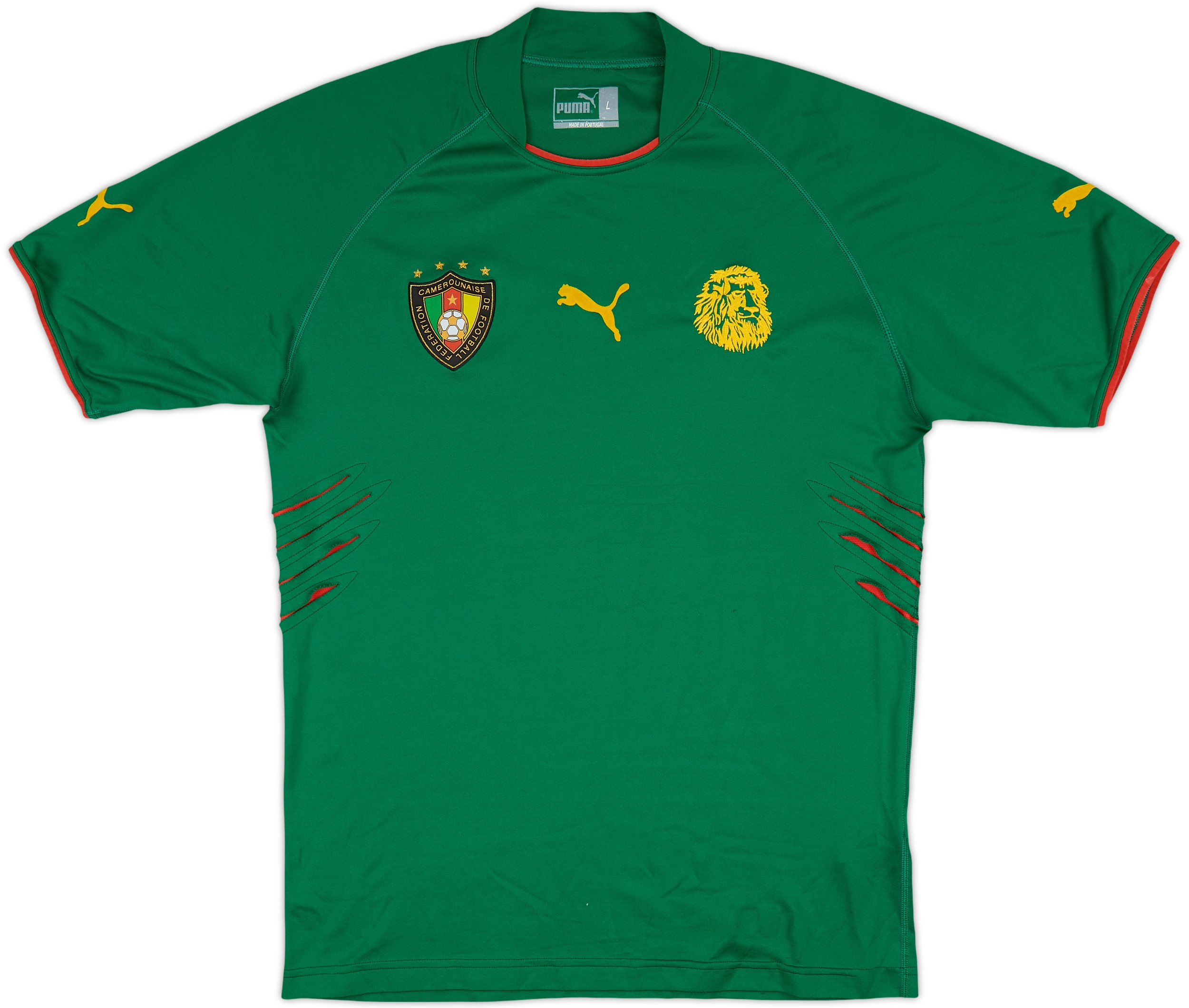 2004-06 Cameroon Home Shirt - 8/10 - (L)