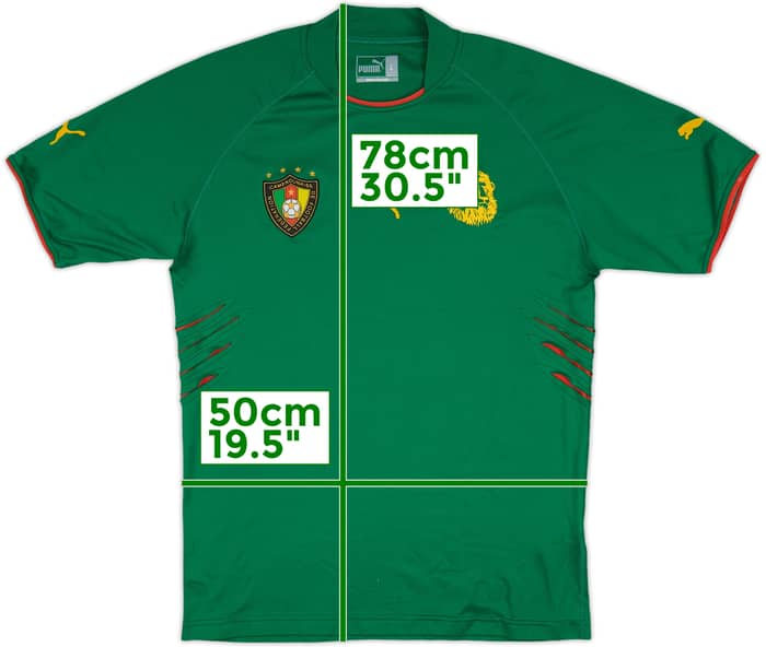 2004-06 Cameroon Home Shirt - 8/10 - (L)