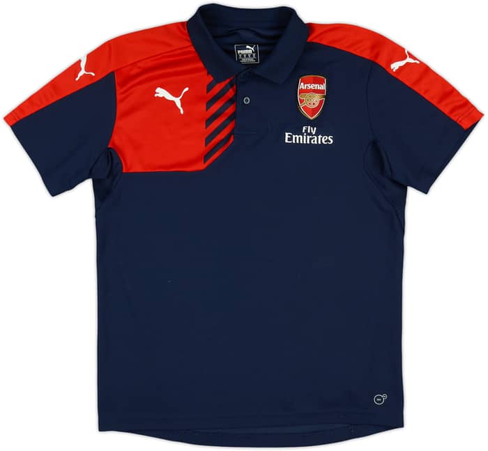 2015-16 Arsenal Puma Polo Shirt - 9/10 - (XL)
