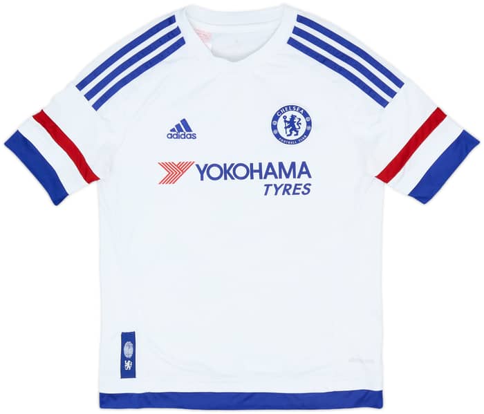 2015-16 Chelsea Away Shirt & Shorts - 8/10 - (S.Boys)