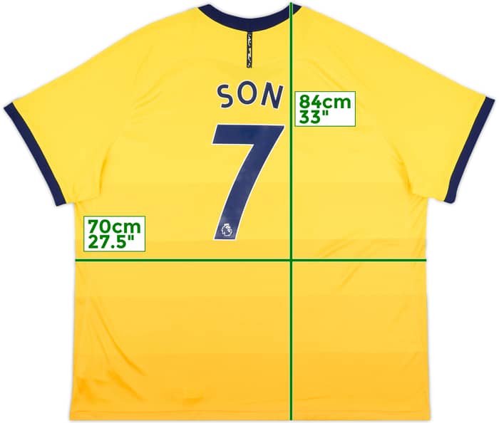 2020-21 Tottenham Third Shirt Son #7 - 10/10 - (3XL)