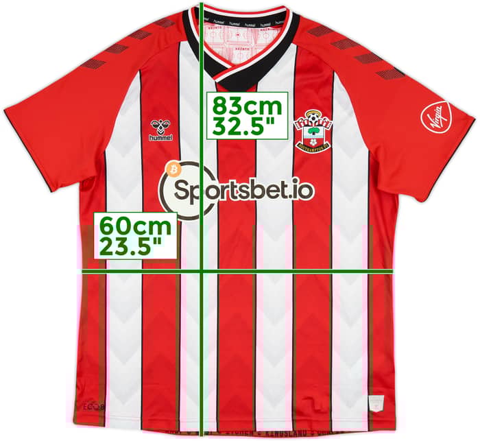 2021-22 Southampton Home Shirt - 8/10 - (XXL)
