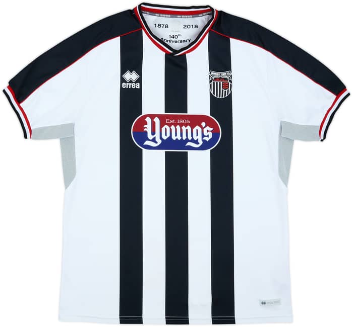 2018-19 Grimsby Town Home Shirt - 7/10 - (3XL)