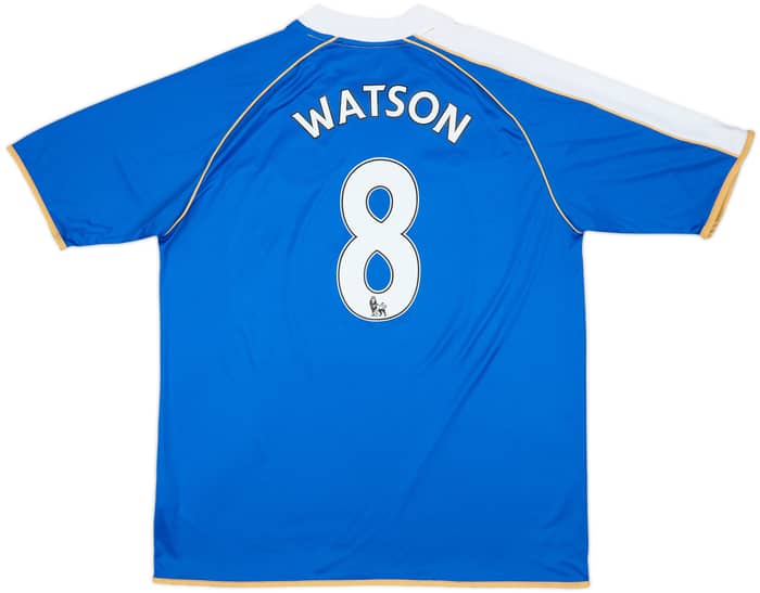 2010-11 Wigan Home Shirt Watson #8 - 9/10 - (XXL)