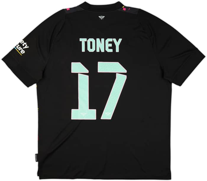 2022-23 Brentford Third Shirt Toney #17 (XXL)
