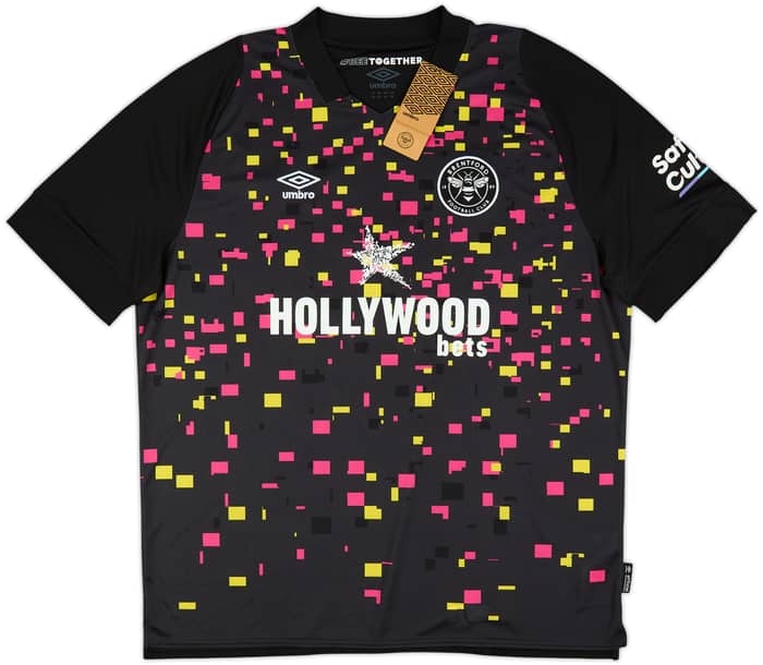 2022-23 Brentford Third Shirt Toney #17 (XXL)