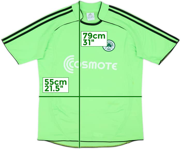 2007-08 Panathinaikos Third Shirt - 6/10 - (L)