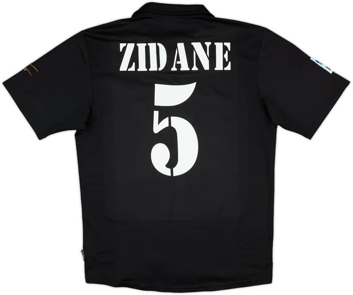 2002-03 Real Madrid Centenary Away Shirt Zidane #5 - 6/10 - (M)