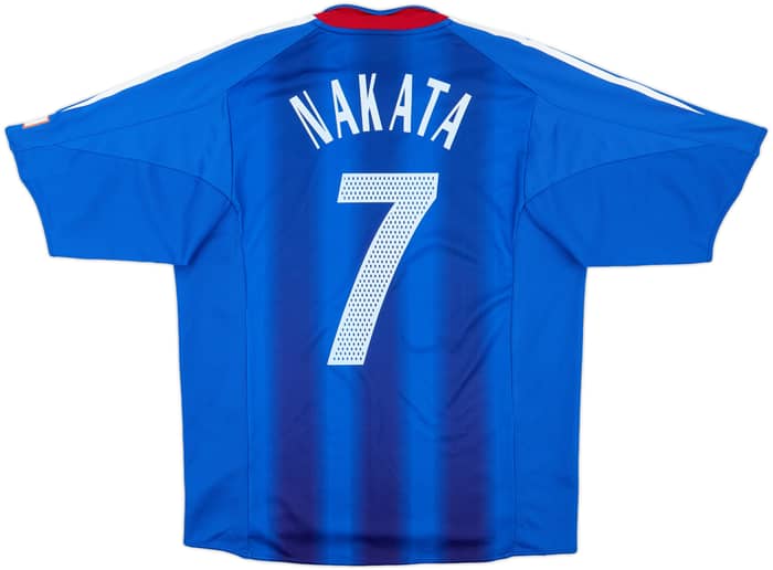 2004-06 Japan Authentic Home Shirt Nakata #7 - 7/10 - (L)