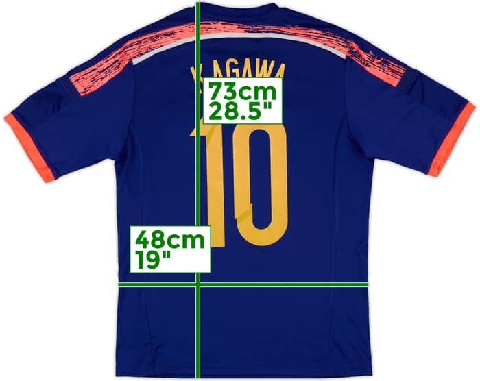2013-15 Japan Home Shirt Kagawa #10 - 10/10 - (L)