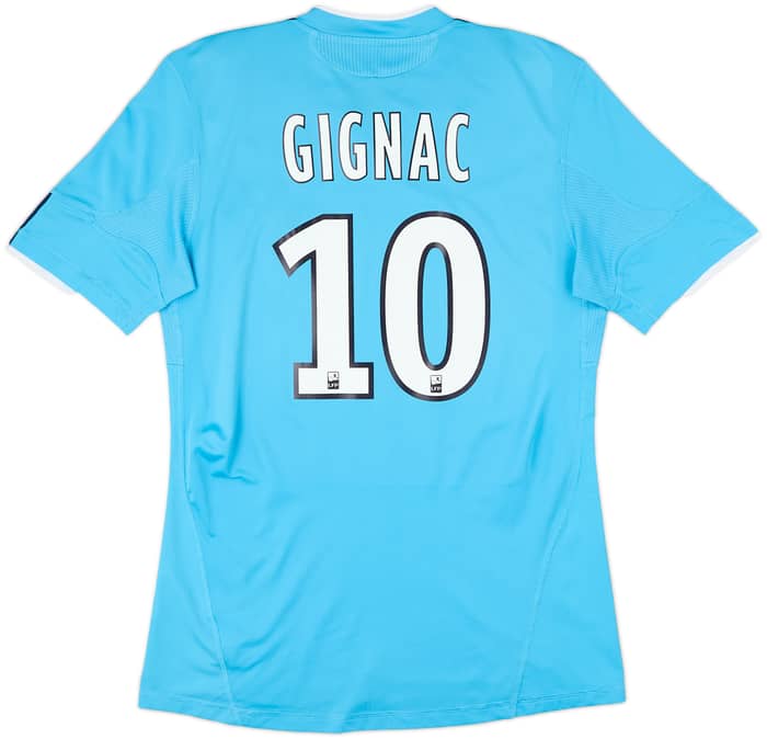 2010-11 Olympique Marseille Away Shirt Gignac #10 - 8/10 - (M)