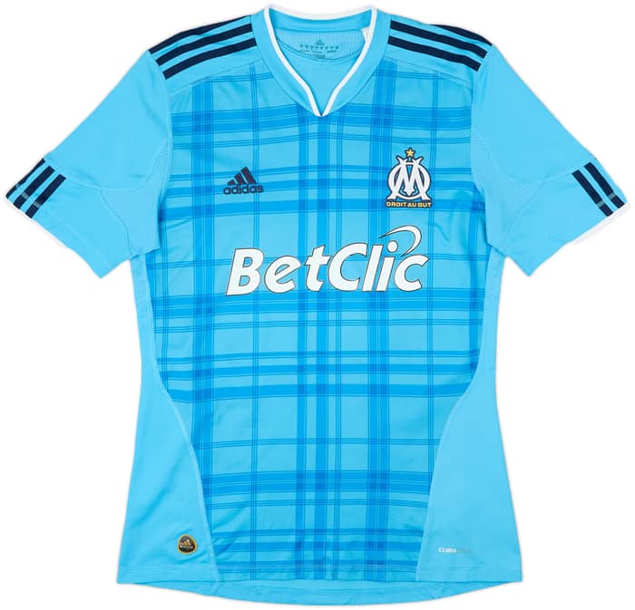 2010-11 Olympique Marseille Away Shirt Gignac #10 - 8/10 - (M)