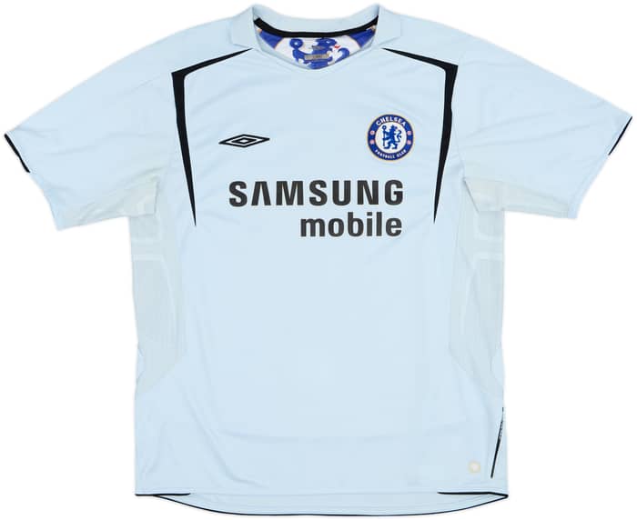 2005-06 Chelsea Away Shirt Drogba #15 - 8/10 - (XL)