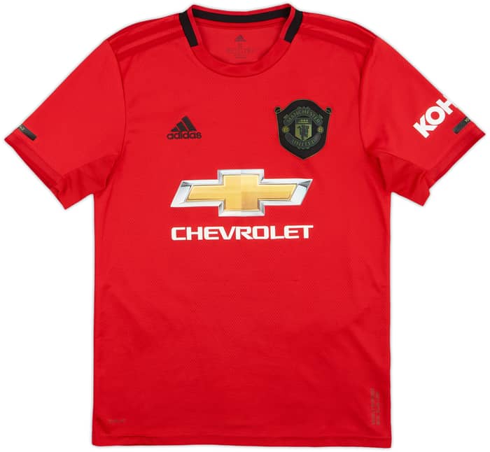 2019-20 Manchester United Home Shirt B.Fernandes #18 - 7/10 - (S)