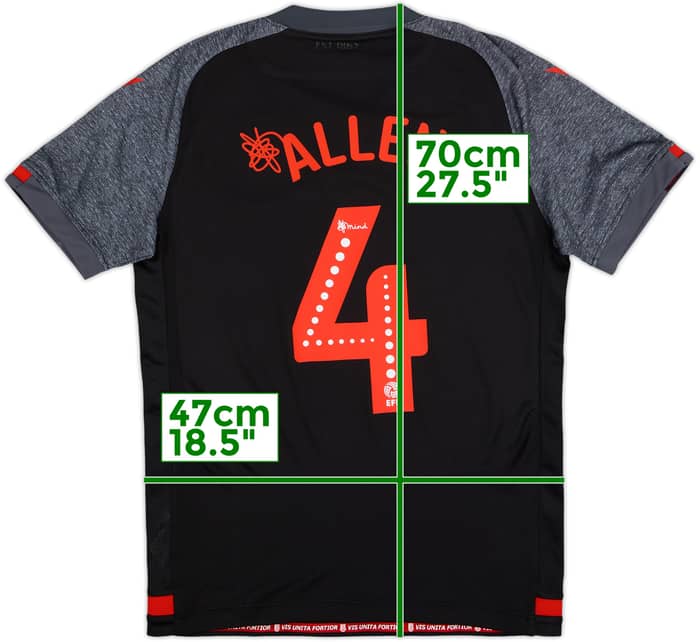 2019-20 Stoke City Away Shirt Allen #4 - 10/10 - (S)