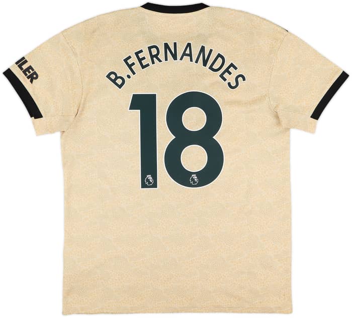 2019-20 Manchester United Away Shirt B.Fernandes #18 - 6/10 - (L)