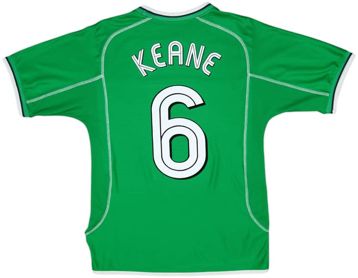 2001-03 Ireland Home Shirt Keane #6 - 7/10 - (XL.Boys)