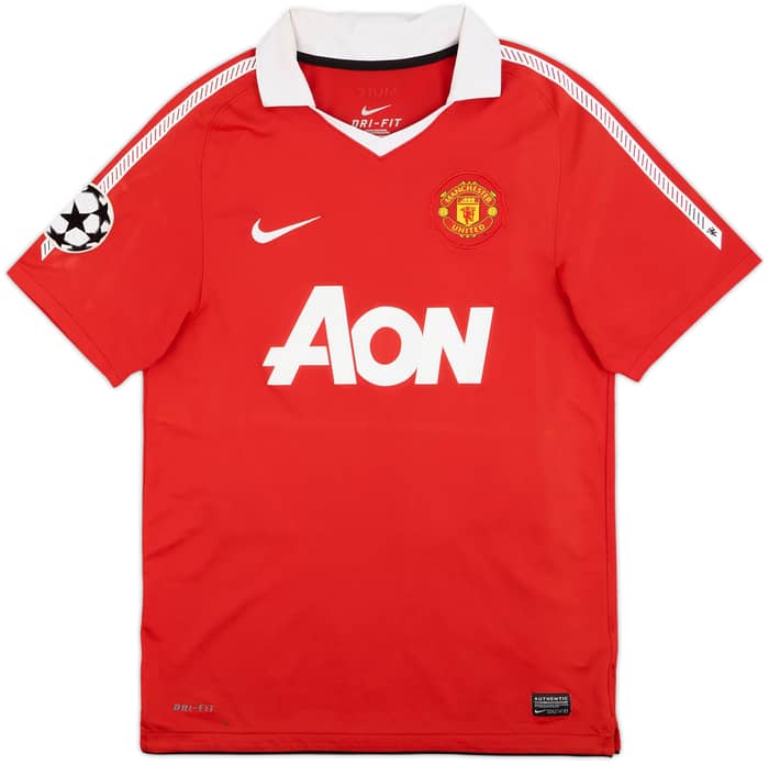 2010-11 Manchester United Home Shirt Rooney #10 - 6/10 - (S)