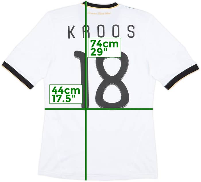 2010-11 Germany Home Shirt Kroos #18 - 8/10 - (S)