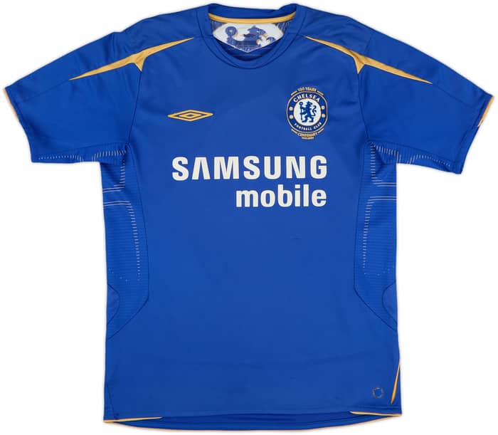 2005-06 Chelsea Centenary Home Shirt Lampard #8 - 6/10 - (S)