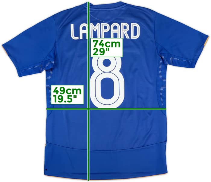 2005-06 Chelsea Centenary Home Shirt Lampard #8 - 6/10 - (S)