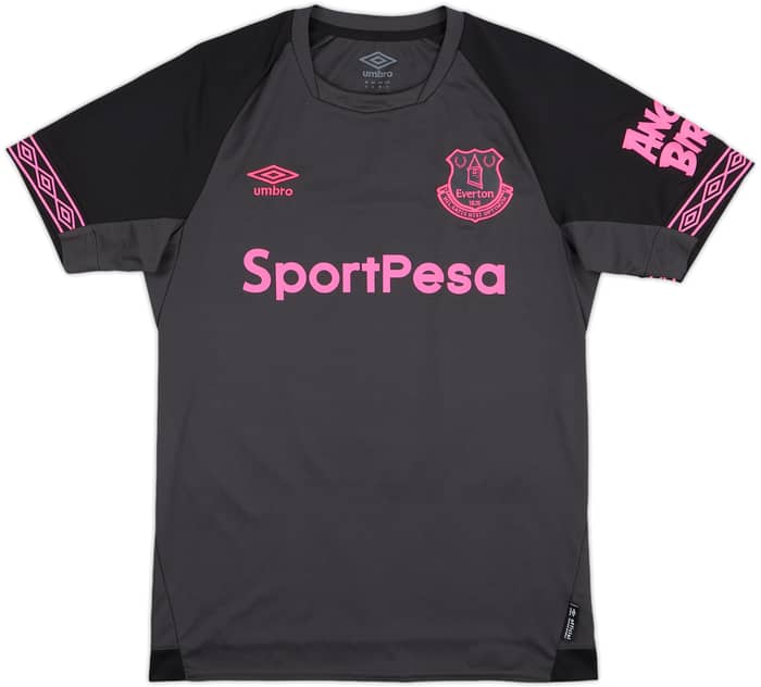 2018-19 Everton Away Shirt Baines #3 - 10/10 - (S)