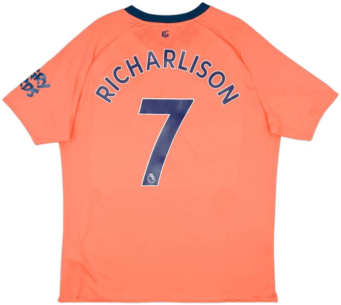 2019-20 Everton Away Shirt Richarlison #7 - 8/10 - (XL)