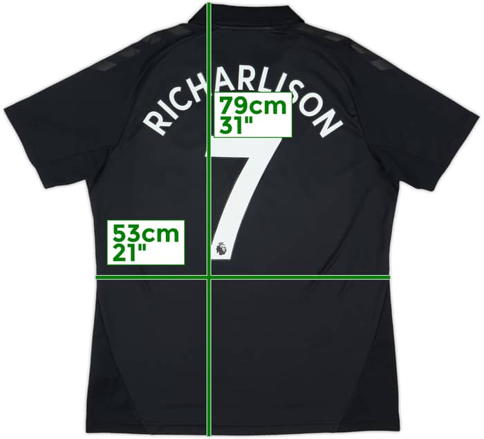 2021-22 Everton Away Shirt Richarlison #7 - 8/10 - (XL)
