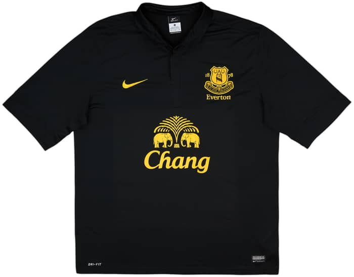 2012-13 Everton Away Shirt Oviedo #8 - 10/10 - (XL)