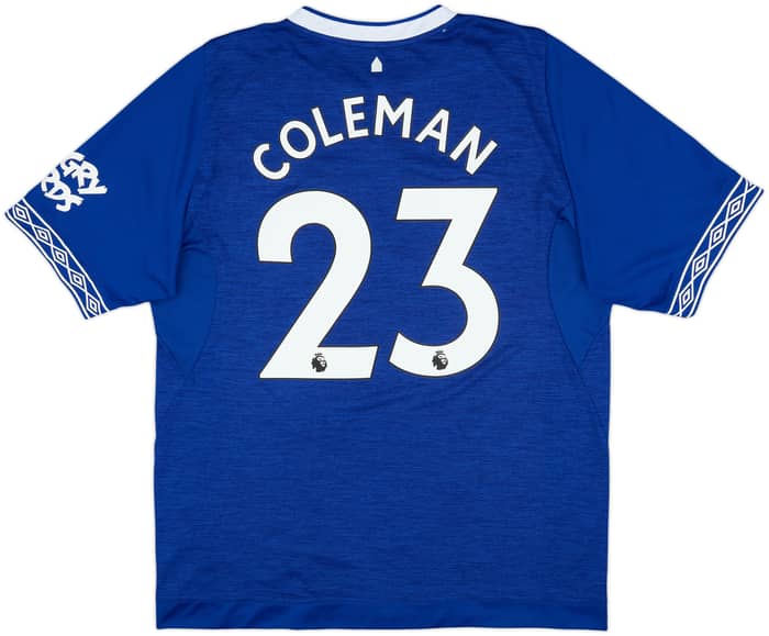 2018-19 Everton Home Shirt Coleman #23 - 10/10 - (XL)