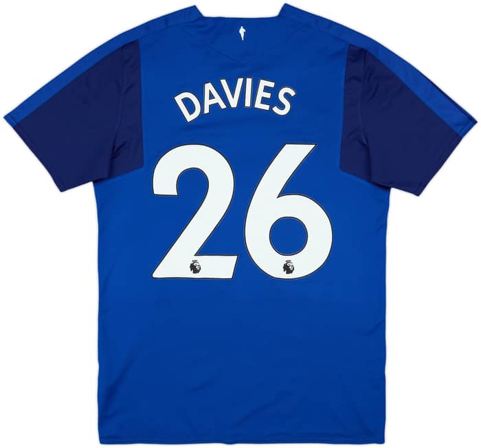 2017-18 Everton Home Shirt Davies #26 - 9/10 - (M)