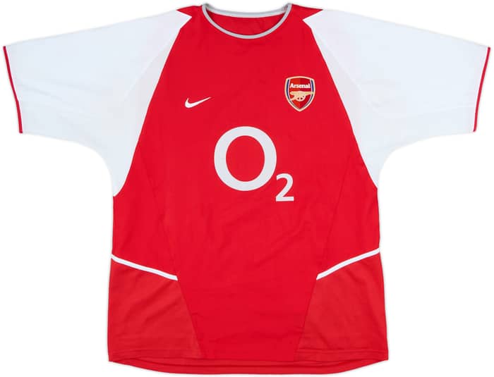 2002-04 Arsenal Home Shirt Henry #14 - 6/10 - (L)