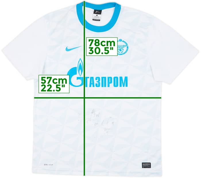 2011-12 Zenit St. Petersburg Basic Away Shirt - 5/10 - (L)