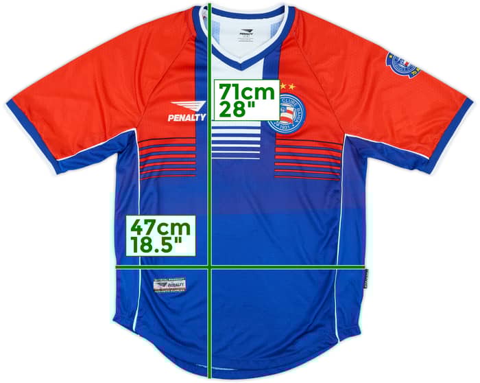 2002 Bahia Home Shirt #10 - 8/10 - (S)